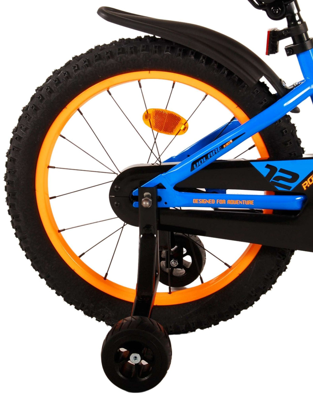 Volare Rocky Kinderfahrrad - Jungen - 18 Zoll - Blau