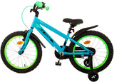 Volare Rocky Kinderfahrrad - Jungen - 18 Zoll - Grün