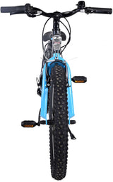 Volare Rocky Kinderfahrrad - 20 Zoll - Schwarz Blau - 95% fertig - 6 speed - Prime Collection