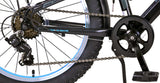 Volare Rocky Kinderfahrrad - 20 Zoll - Schwarz Blau - 95% fertig - 6 speed - Prime Collection