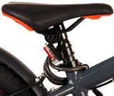 Volare Rocky Kinderfahrrad - 20 Zoll - Grau Orange - 6 speed - Prime Collection