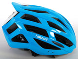 Salutoni Damen-Fahrradhelm - Blau Weiß Rosa - 58-61 cm