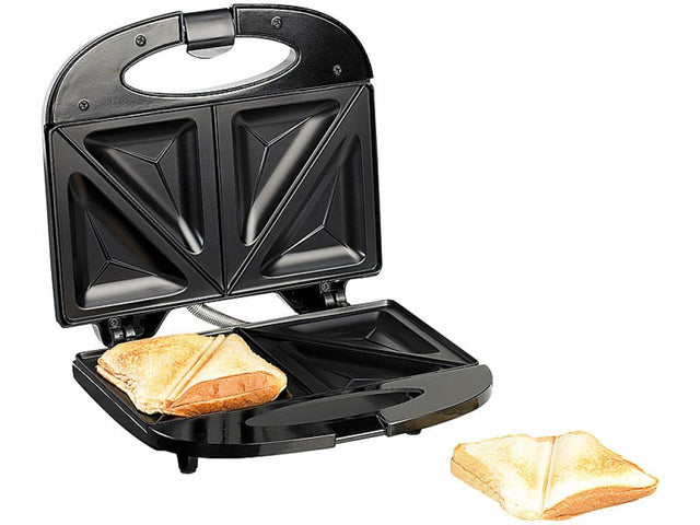 Rosenstein & SÃ¶hne Sandwich-Toaster mit geÃ¶ffnetem Deckel