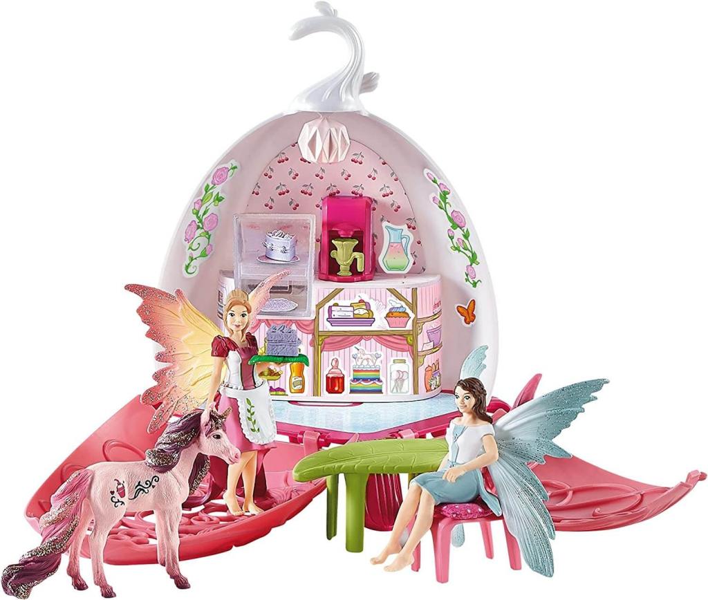 Schleich 42526 Spielwelt BAYALA, Elfencafé-Blüte ab 5-12 Jahren
