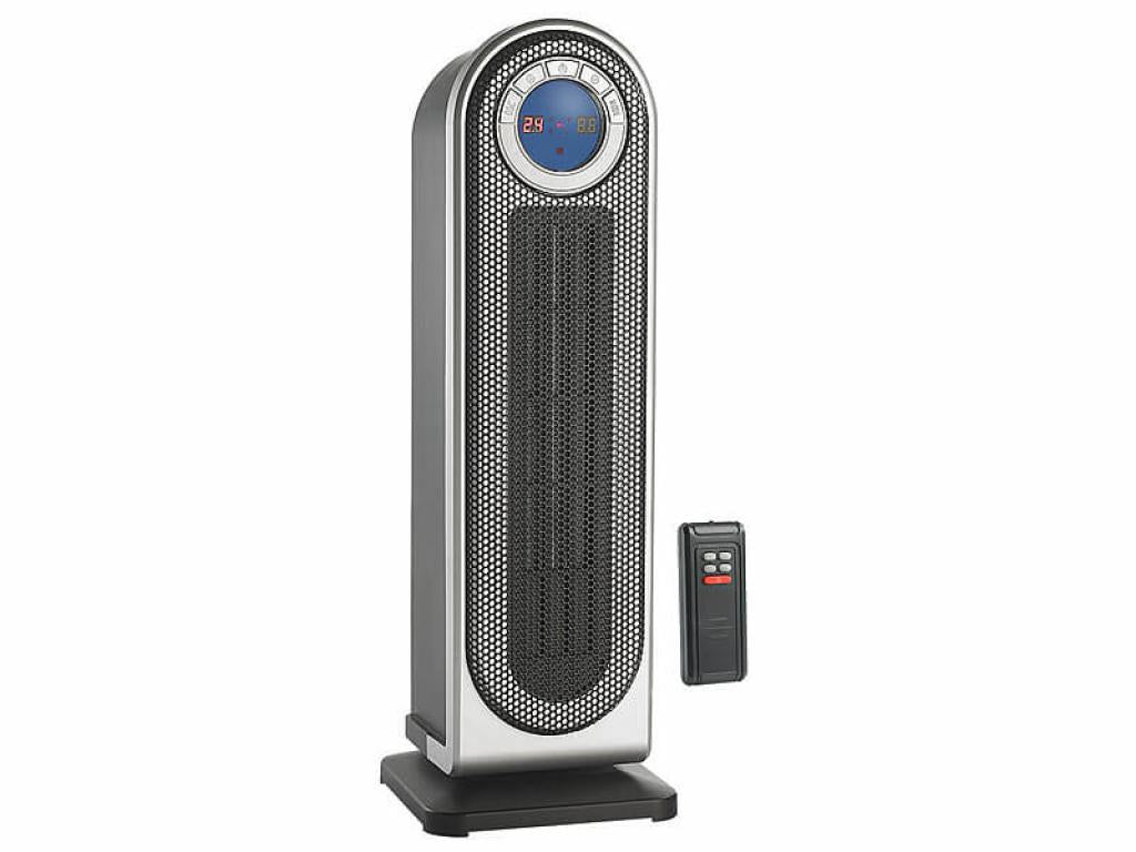 Sichler Digitaler Keramik-Heizlüfter NC-5460-911 mit Thermostat & Oszillation, FB, 2.000 W
