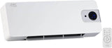 Sichler Keramik Wandheizlüfter LV-820.w ZX-7108 mit digitalem Thermostat, Oszillation, 2.000 W