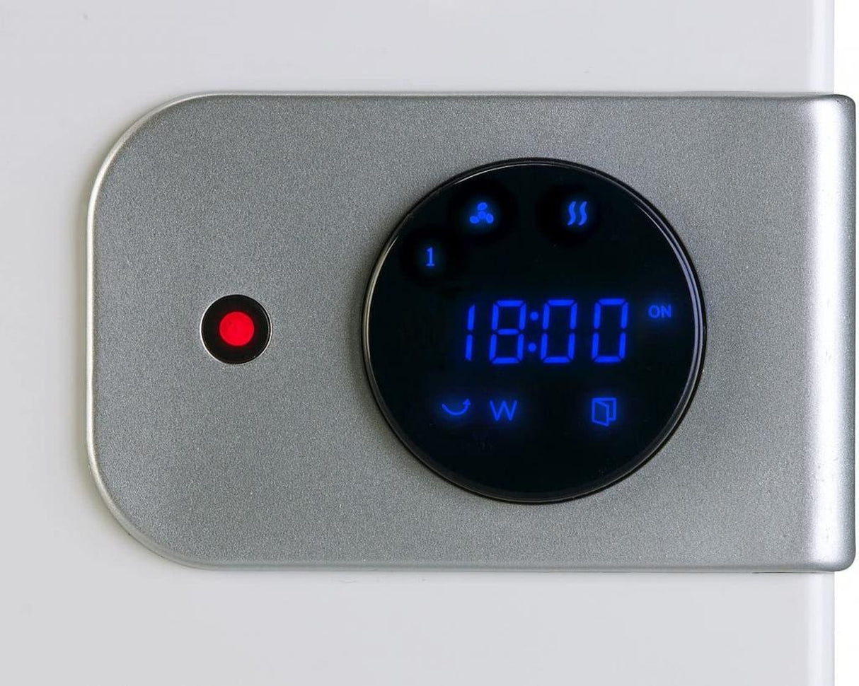 Sichler Keramik Wandheizlüfter LV-820.w ZX-7108 mit digitalem Thermostat, Oszillation, 2.000 W