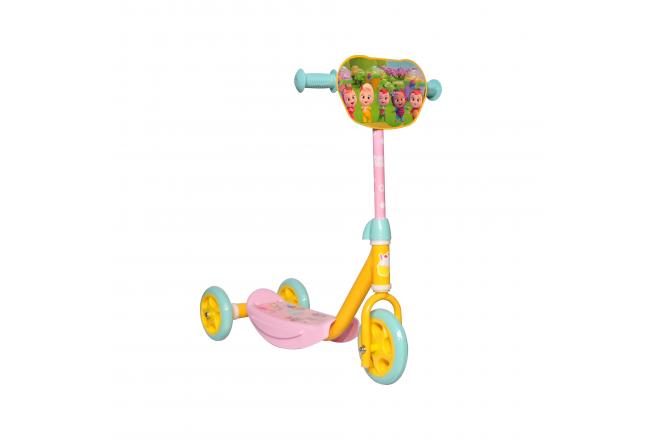 Cry Babies Roller/Scooter für Kinder in Gelb/Rosa - Ideal für Kinder von 2-6 Jahren!