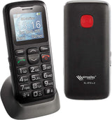 Simvalley Mobile XL-915 V2 Senioren- & Notruf-Handy mit Ladestation