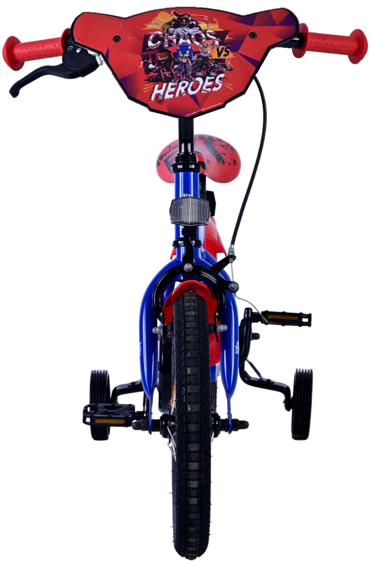 Volare Sonic Prime Kinderfahrrad für Jungen - 14 Zoll in Blau und Rot