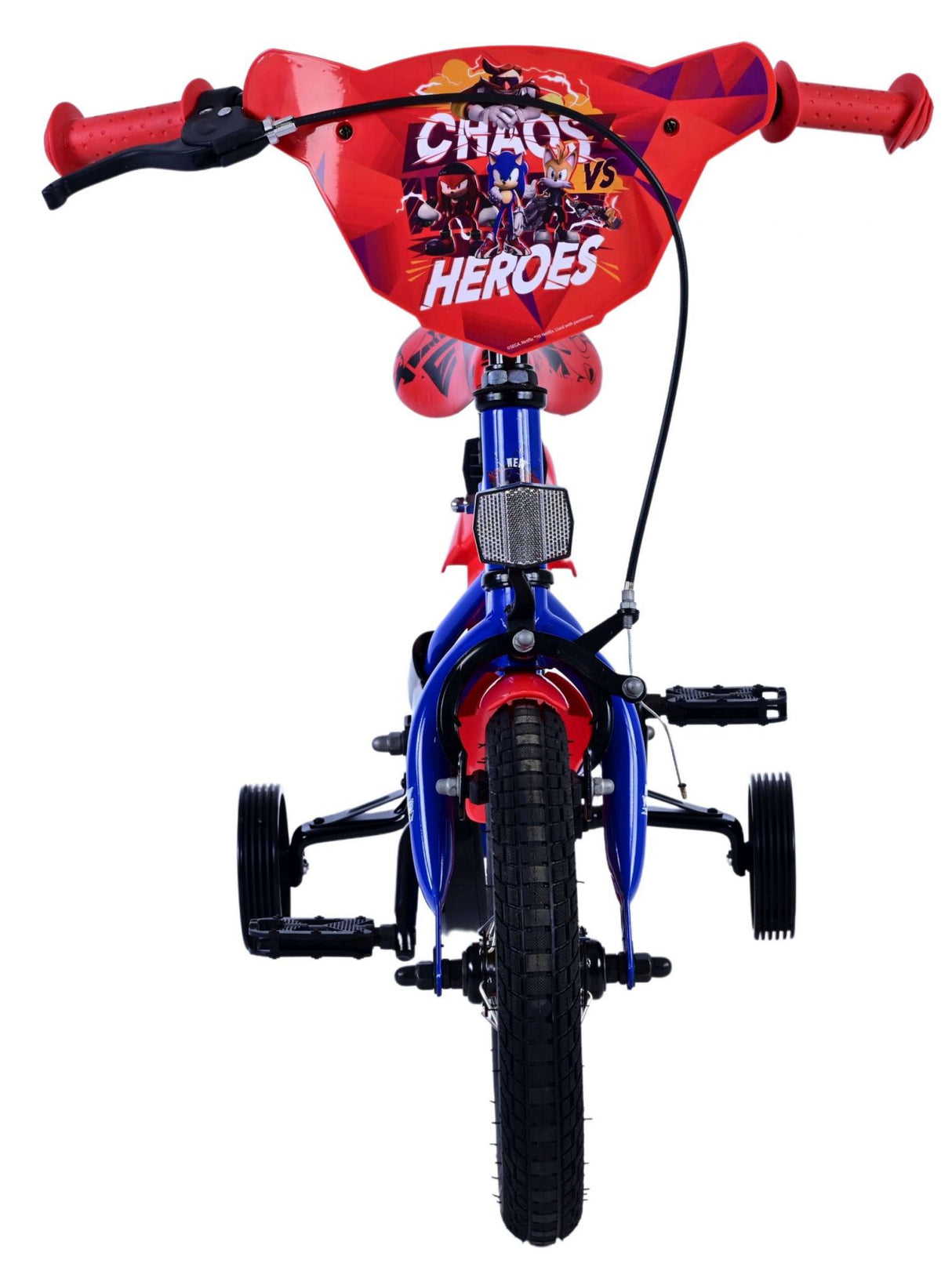 Volare Sonic Prime Kinderfahrrad für Jungen - 12 Zoll in Blau und Rot