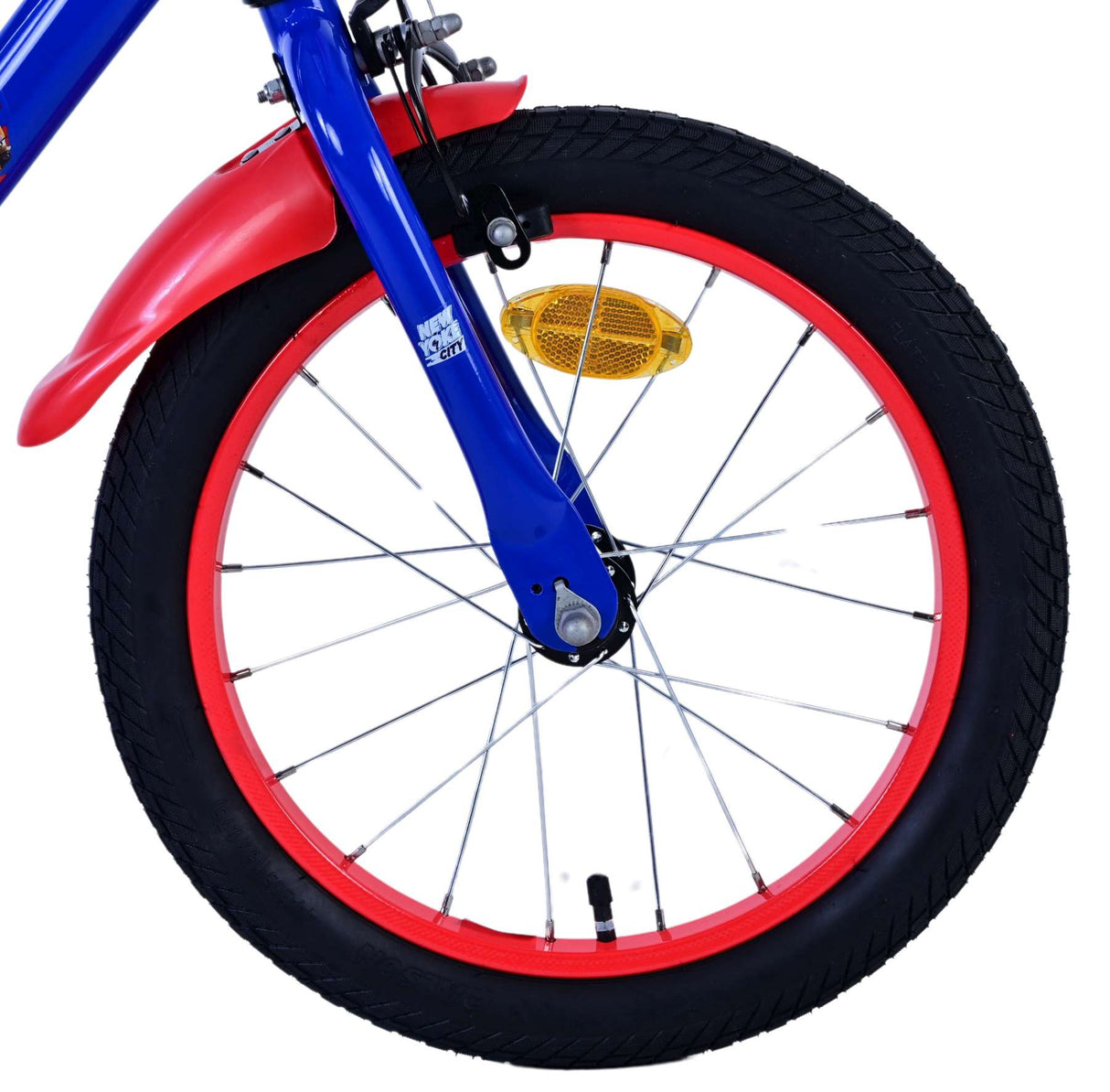 Volare Sonic Prime Kinderfahrrad für Jungen - 16 Zoll in Blau und Rot