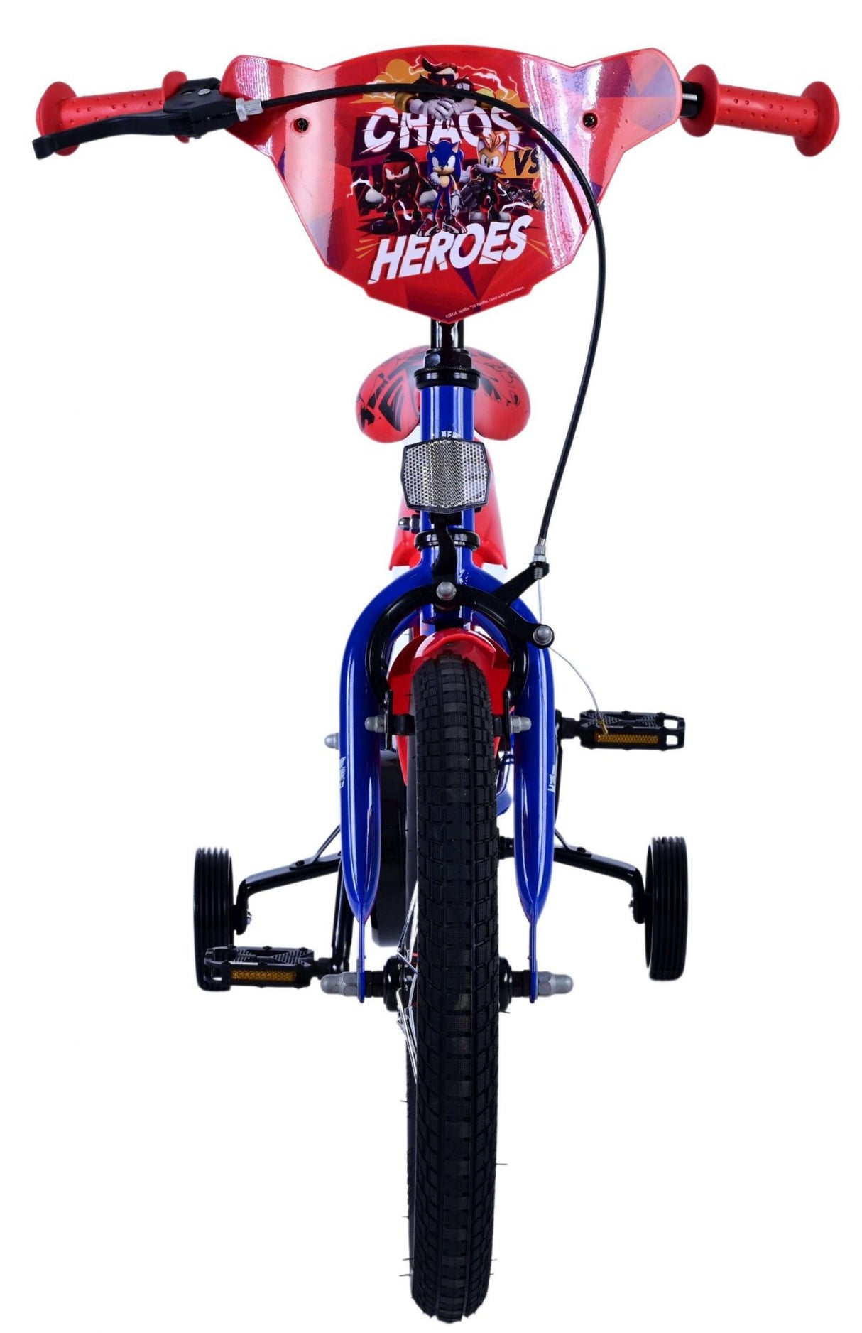 Volare Sonic Prime Kinderfahrrad für Jungen - 16 Zoll in Blau und Rot