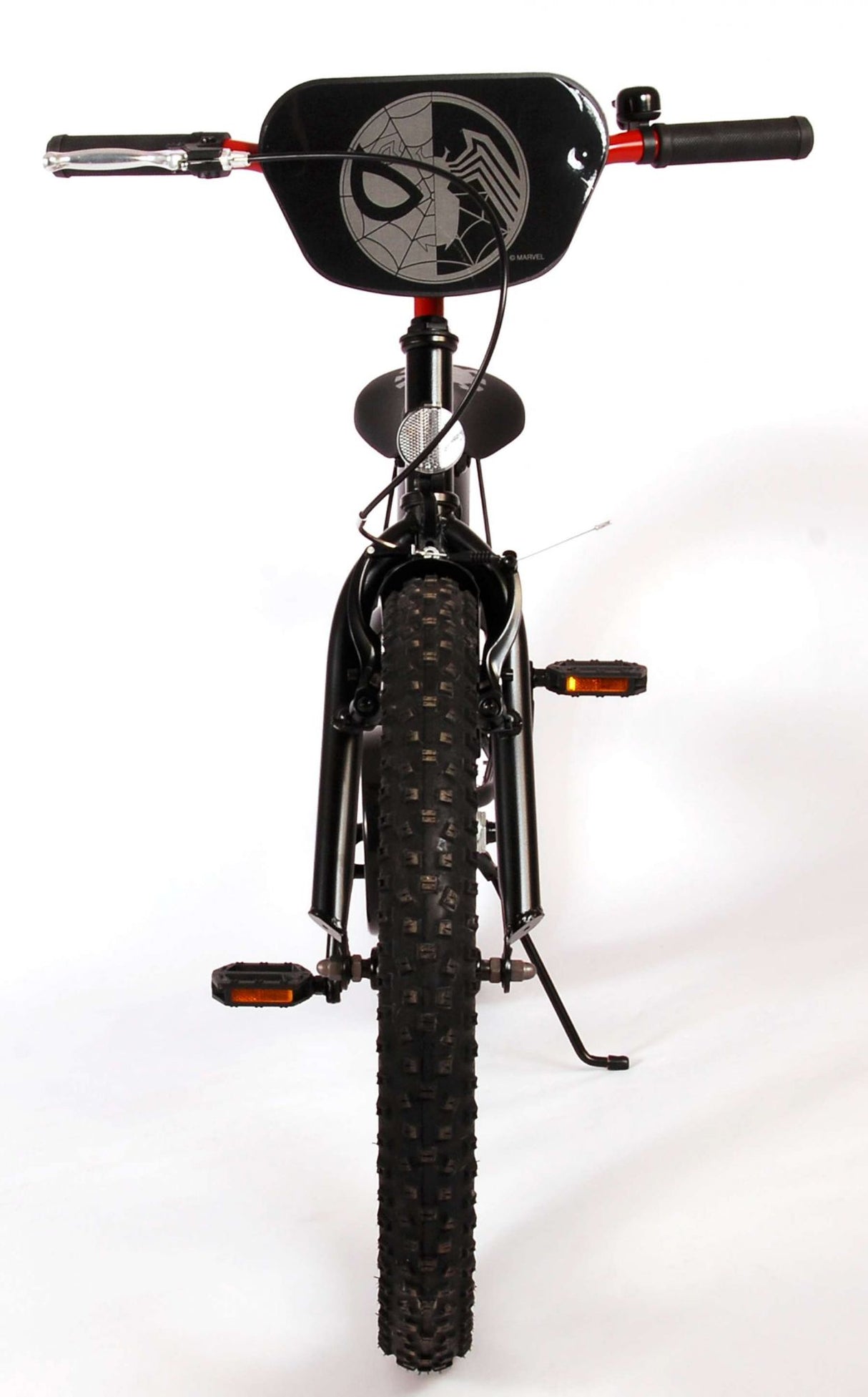 Volare Spider-Man - Kinderfahrrad - Jungen - 20 Zoll - Mattschwarz