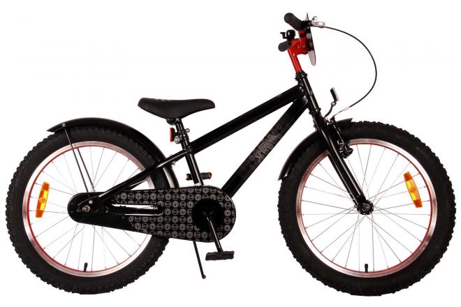 Volare Spider-Man - Kinderfahrrad - Jungen - 20 Zoll - Mattschwarz