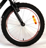 Volare Spider-Man - Kinderfahrrad - Jungen - 20 Zoll - Mattschwarz