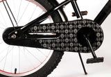 Volare Spider-Man - Kinderfahrrad - Jungen - 20 Zoll - Mattschwarz