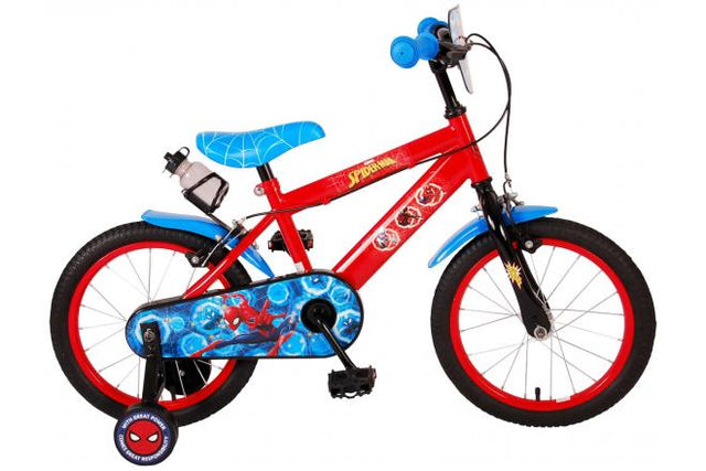 Kinderfahrrad mit Spiderman-Design, 16 Zoll