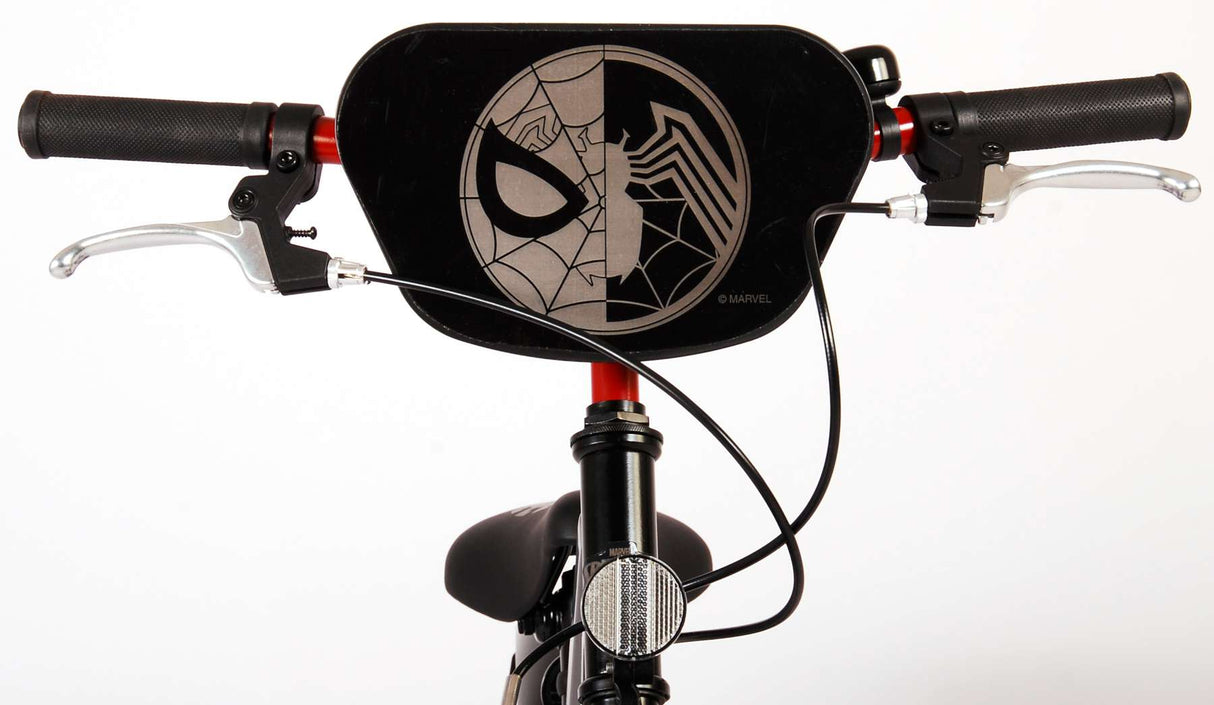 Volare Spider-Man - Kinderfahrrad - Jungen - 20 Zoll - Mattschwarz - 2 Handbremsen