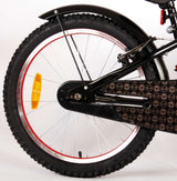 Volare Spider-Man - Kinderfahrrad - Jungen - 20 Zoll - Mattschwarz - 2 Handbremsen