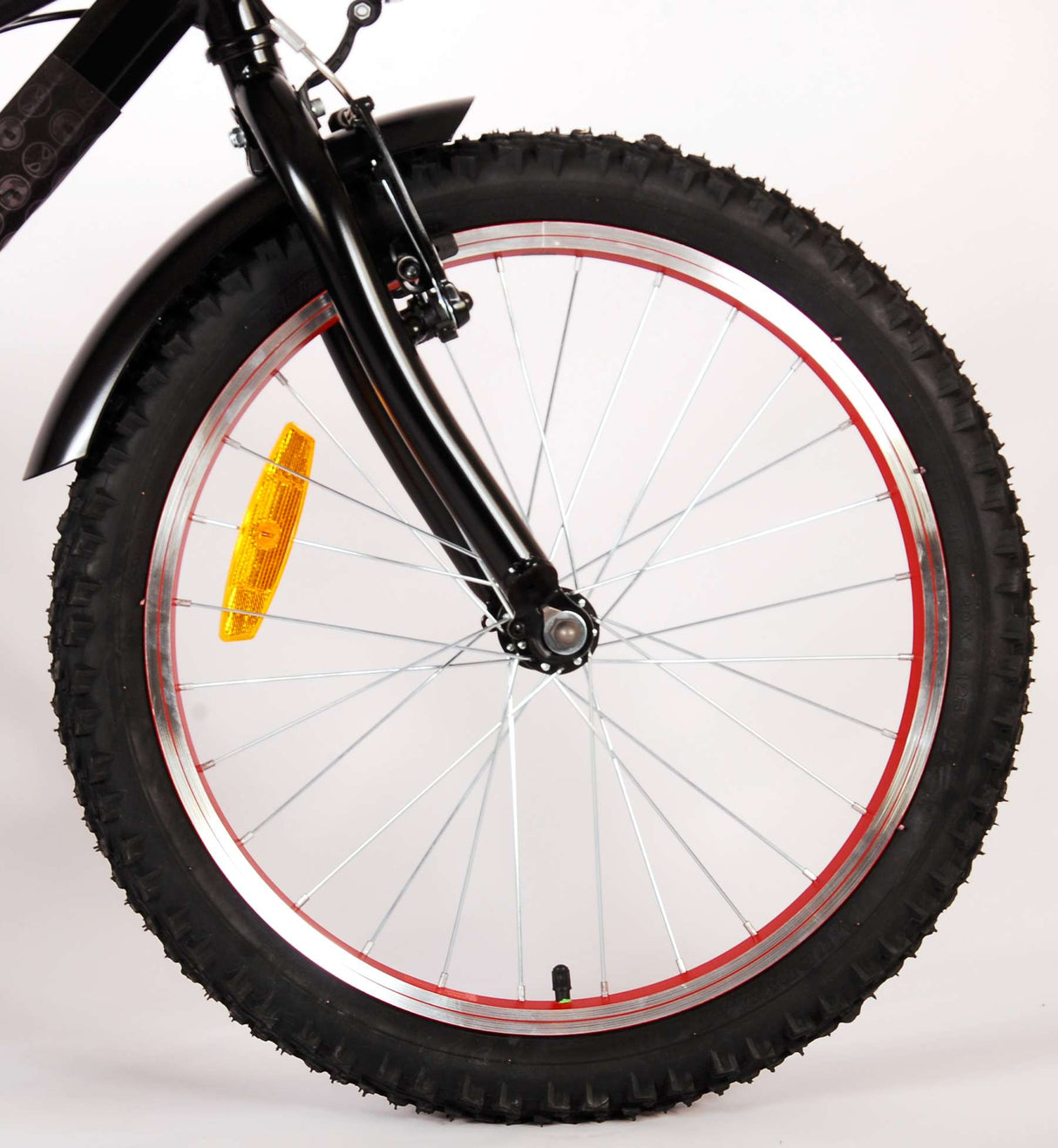 Volare Spider-Man - Kinderfahrrad - Jungen - 20 Zoll - Mattschwarz - 2 Handbremsen