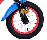 Volare Ultimate Marvel Spiderman 12 Zoll Kinderfahrrad Blau/Rot - Sicherheit, Komfort und Spaß in einem!