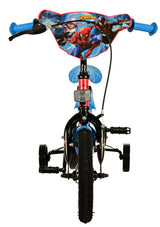 Volare Spider-Man Kinderfahrrad - Jungen - 12 Zoll - Blau/Rot