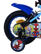 Volare Spidey Kinderfahrrad - Jungen - 12 Zoll - Blau - Zweihandbremsen