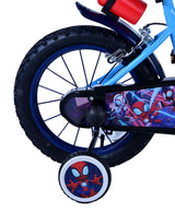 Volare Spidey Kinderfahrrad für Jungen - 14 Zoll - Blau mit Zweihandbremsen