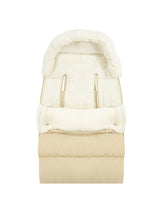 MoMi SARDI 2in1 Fußsack in gewählter Farbe für Kinderwagen, Buggy & Schlitten