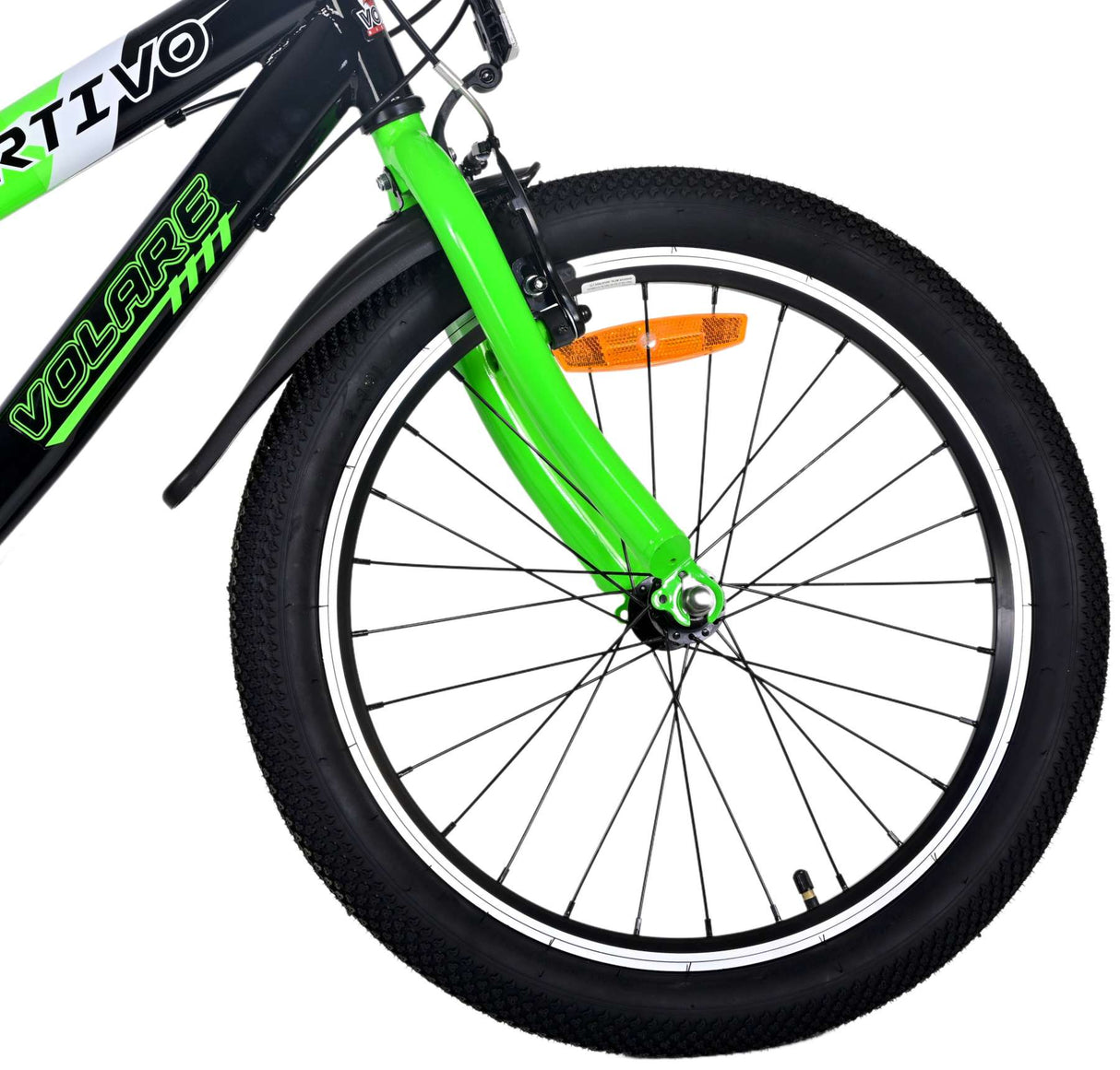 Volare Sportivo Kinderfahrrad - Jungen - 20 Zoll - Grün - 6 Gänge