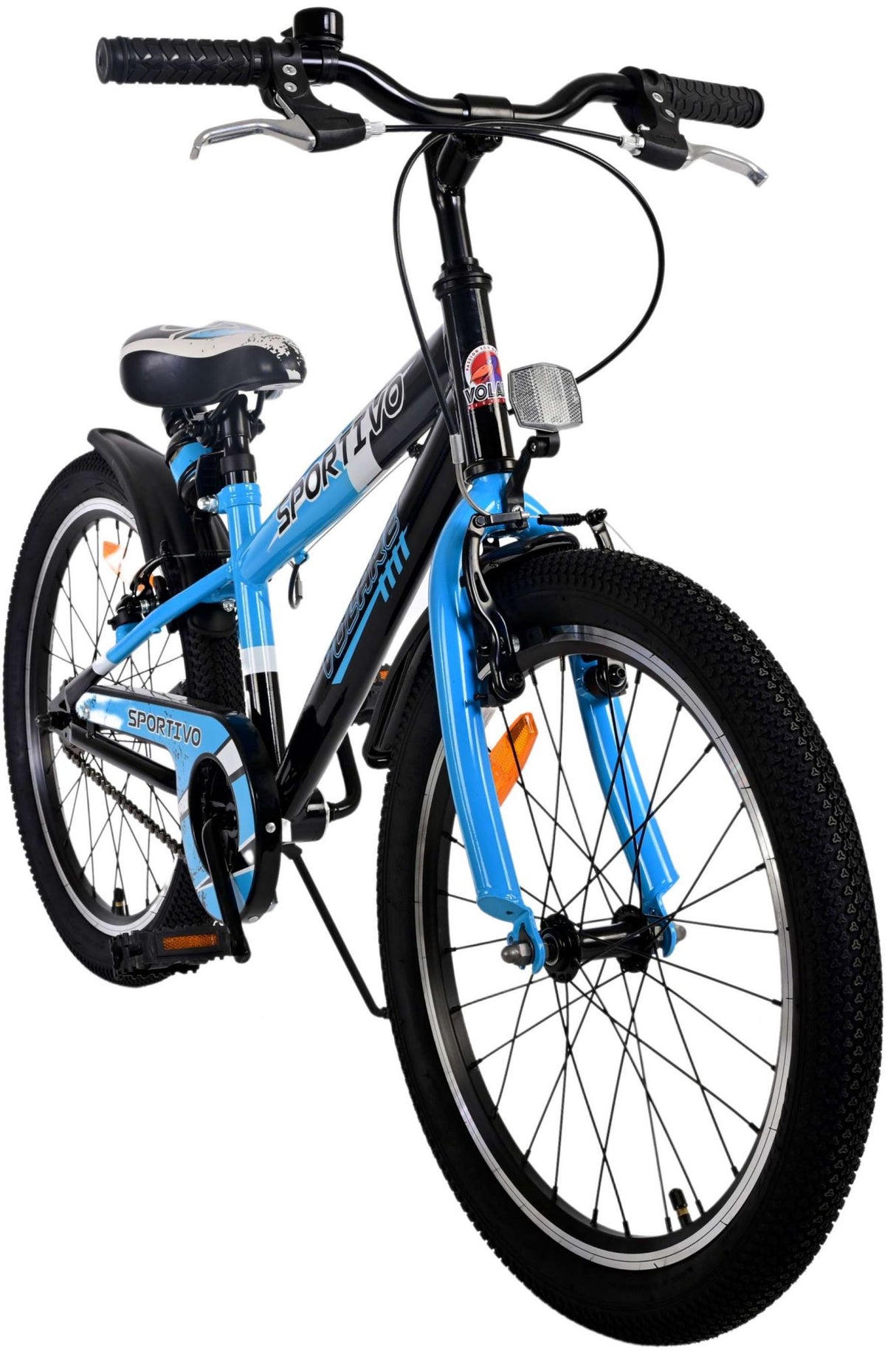 Volare Sportivo Kinderfahrrad - Jungen - 20 Zoll - Blau - Zweihandbremsen