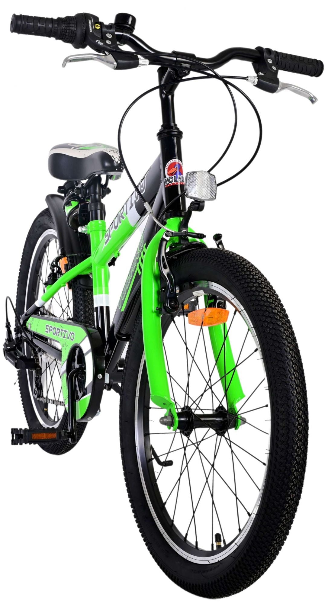 Volare Sportivo Kinderfahrrad - Jungen - 20 Zoll - Grün - 6 Gänge
