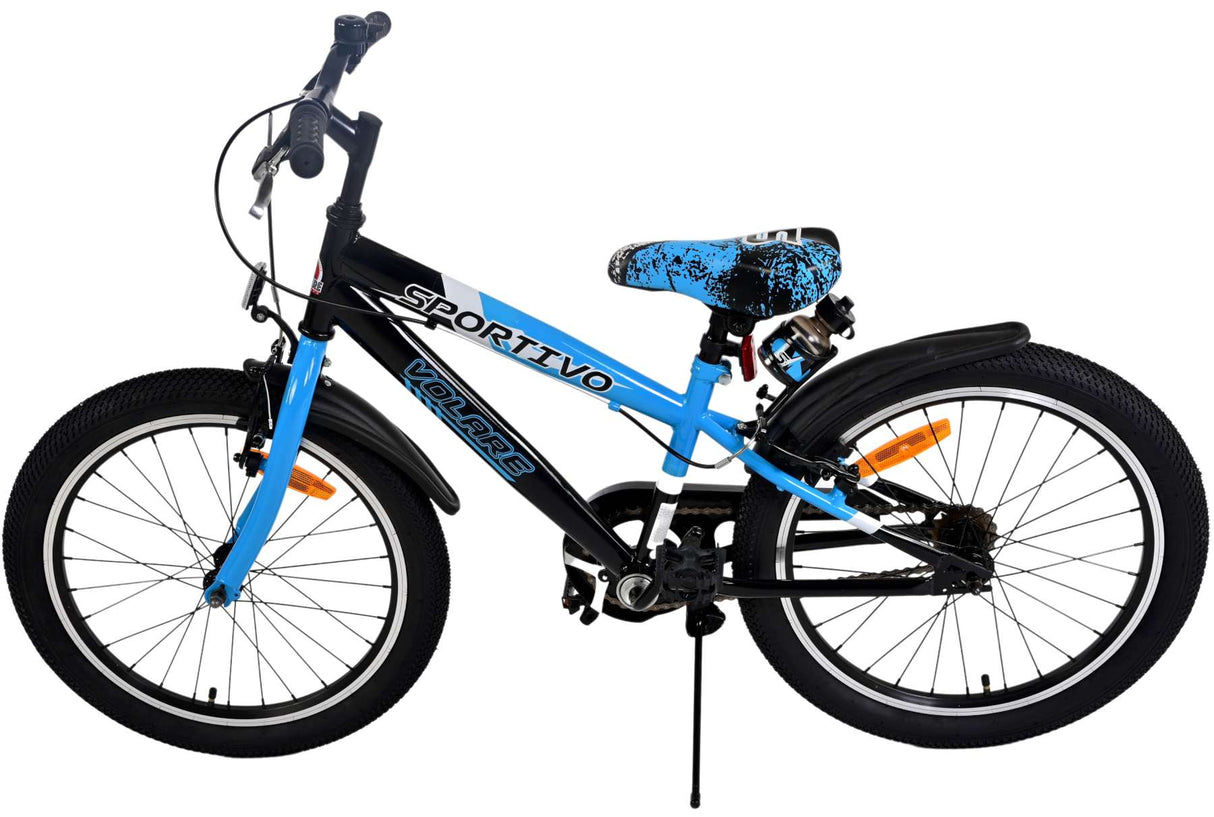Volare Sportivo Kinderfahrrad - Jungen - 20 Zoll - Blau - Zweihandbremsen