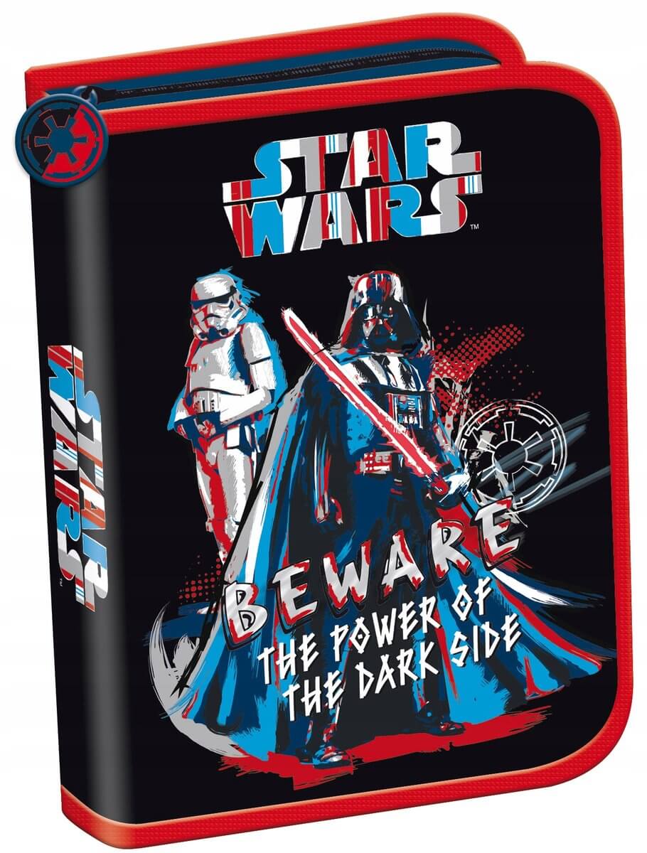 Federmäppchen Star Wars – Vorderseite – Vorderseite des ersten Federmäppchens, Design und Farben gut erkennbar
