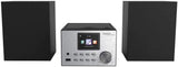 auvisio IRS-500.mini Micro-Stereoanlage mit Webradio, DAB+, FM, CD, Bluetooth, USB, 60 Watt