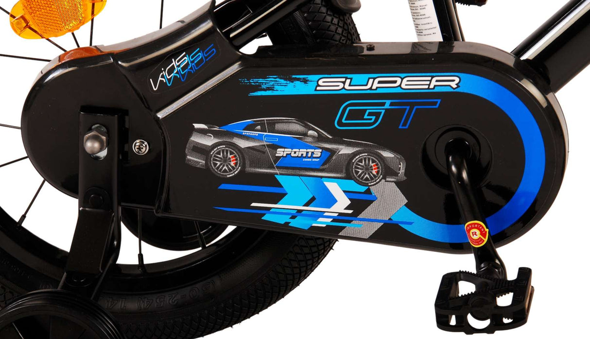 Volare Super GT Kinderfahrrad - Jungen - 14 Zoll - Blau