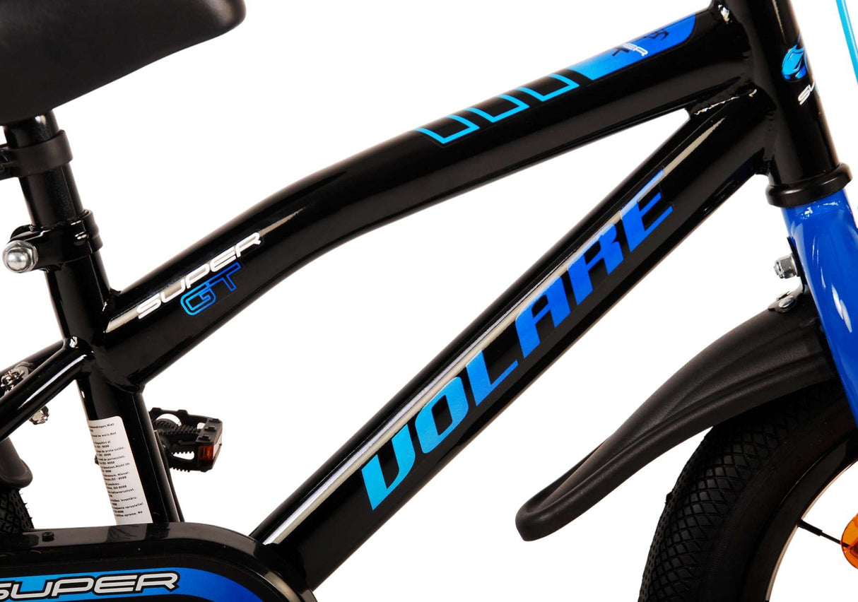 Volare Super GT Kinderfahrrad - Jungen - 14 Zoll - Blau