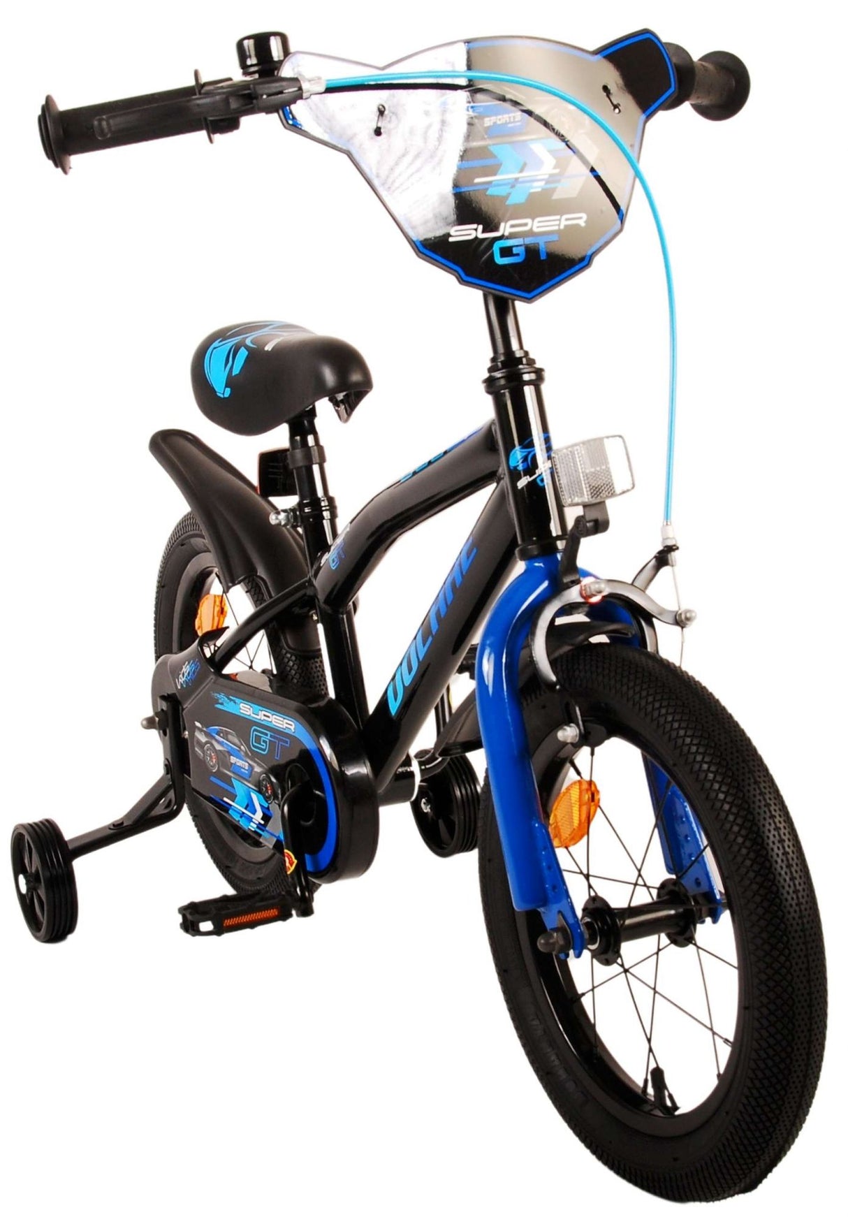 Volare Super GT Kinderfahrrad - Jungen - 14 Zoll - Blau