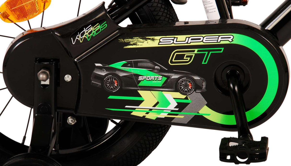 Volare Super GT Kinderfahrrad - Jungen - 14 Zoll - Grün