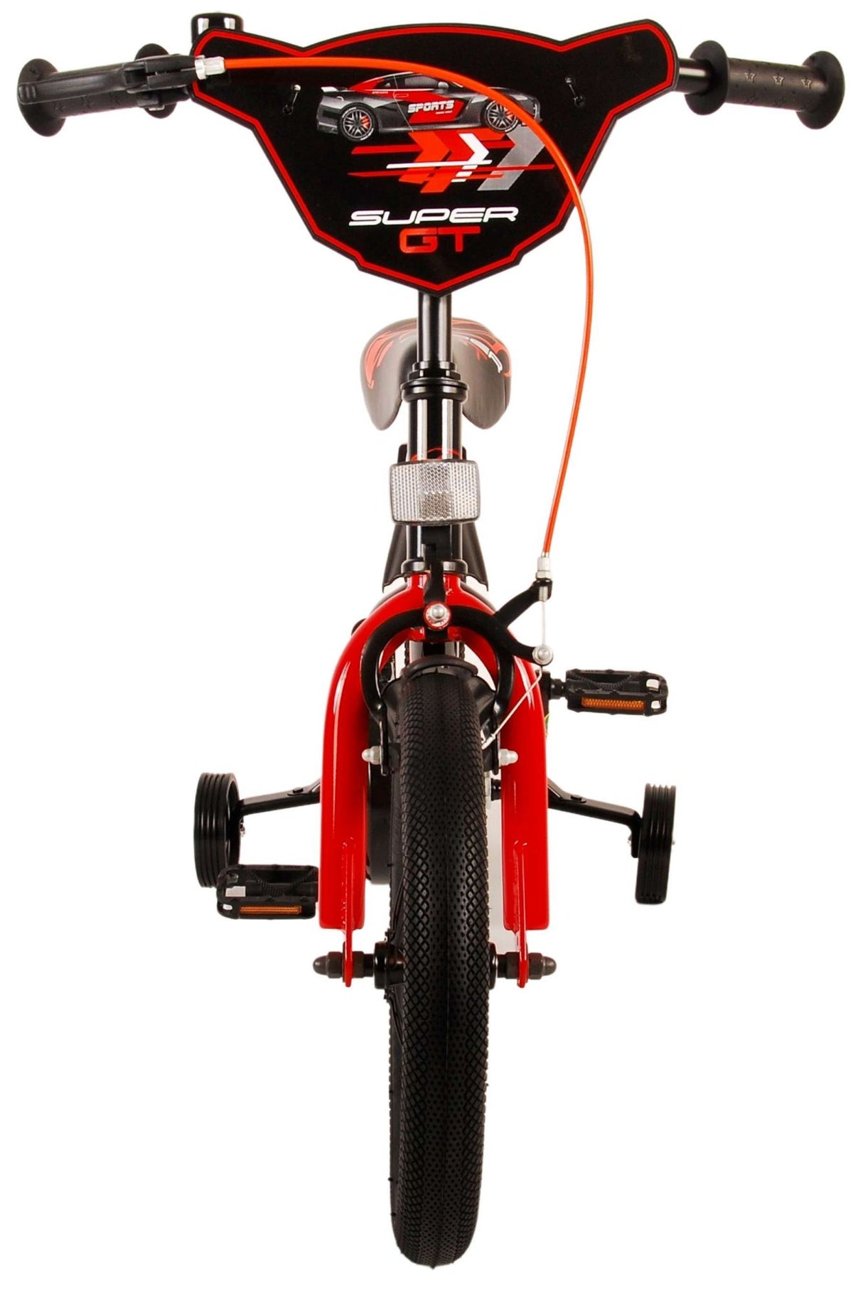 Volare Super GT Kinderfahrrad - Jungen - 14 Zoll - Rot