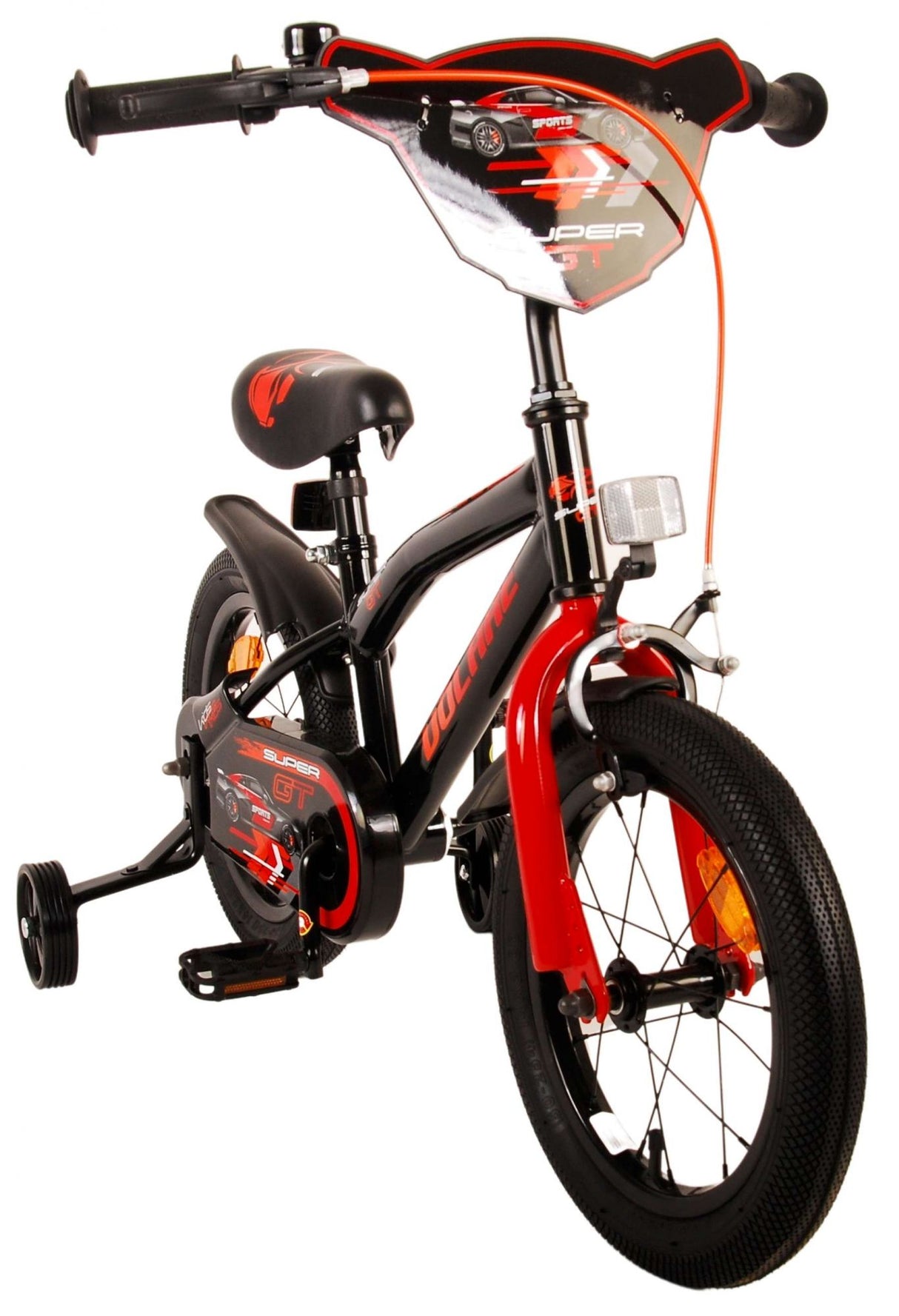 Volare Super GT Kinderfahrrad - Jungen - 14 Zoll - Rot