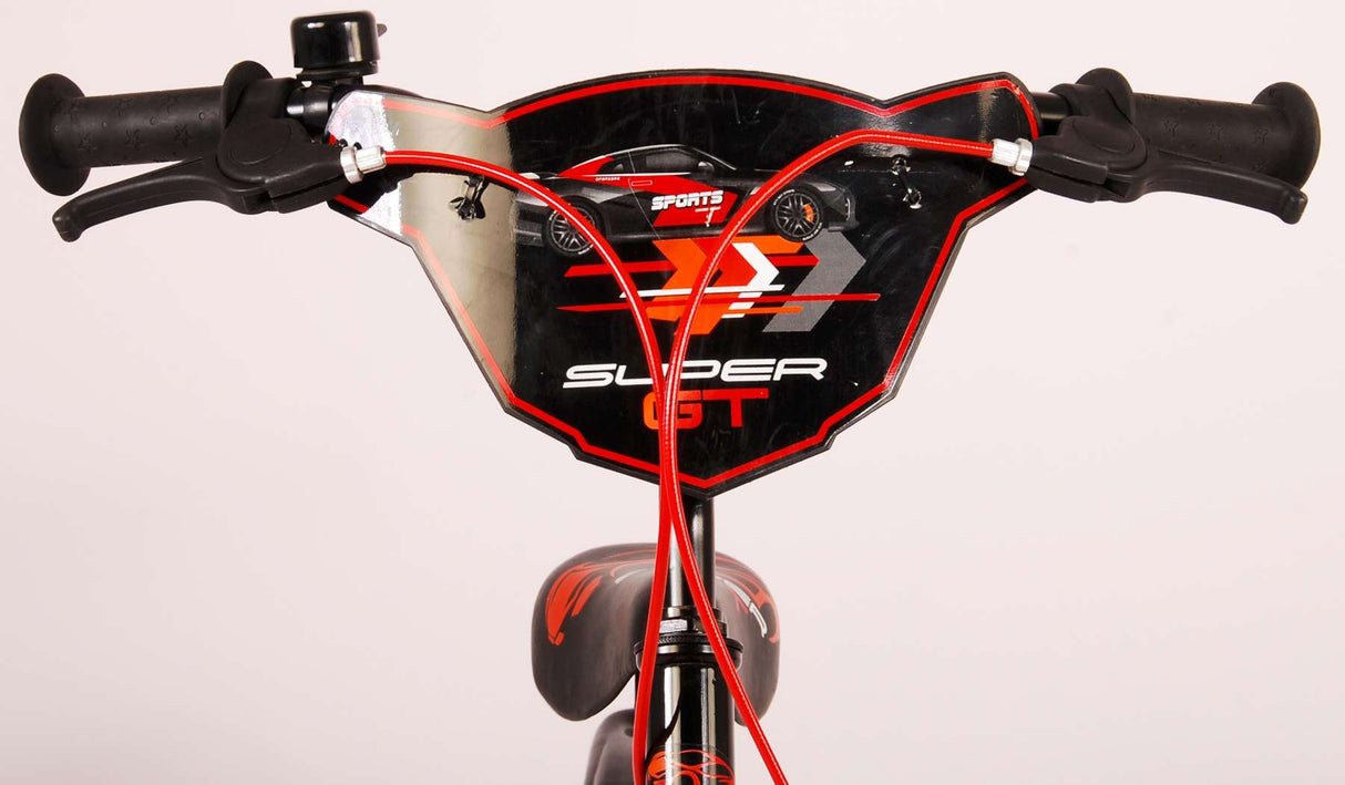 Volare Super GT Kinderfahrrad - Jungen - 16 Zoll - Rot - Zweihandbremsen