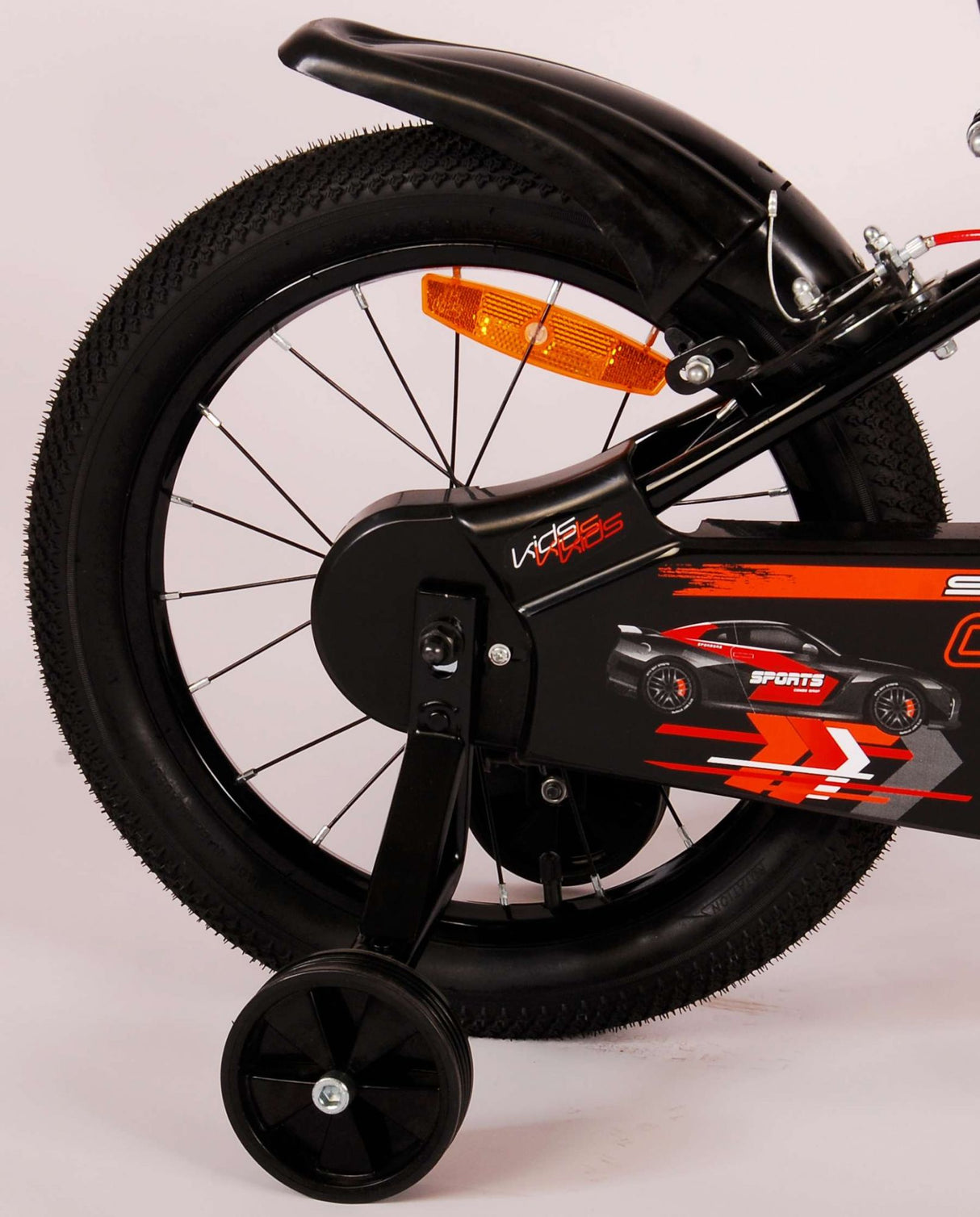Volare Super GT Kinderfahrrad - Jungen - 16 Zoll - Rot - Zweihandbremsen