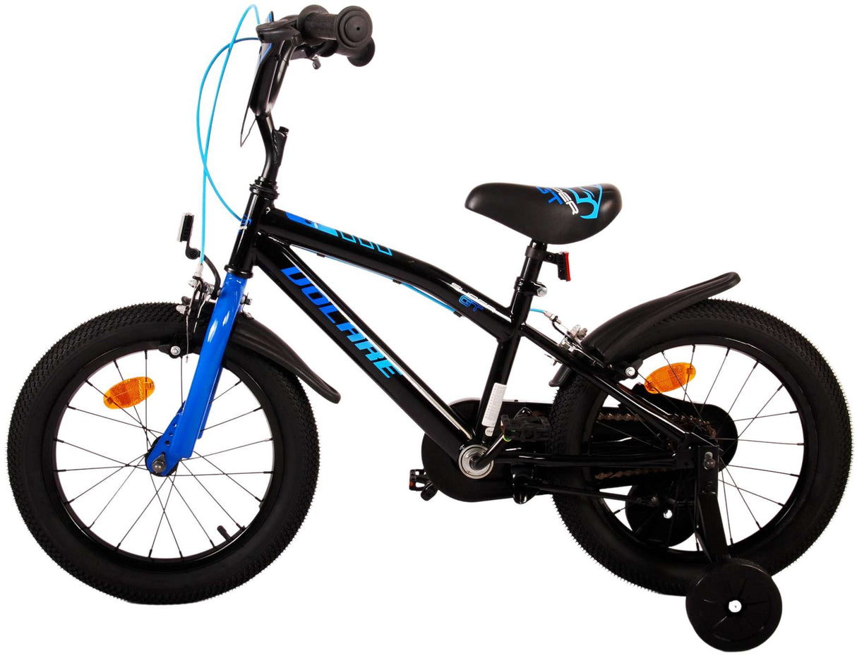 Volare Super GT Kinderfahrrad - Jungen - 16 Zoll - Blau - Zweihandbremsen