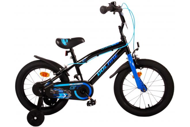 Volare Super GT 16-Zoll-Kinderfahrrad mit Handbremsen und abnehmbaren SeitenrÃ¤dern