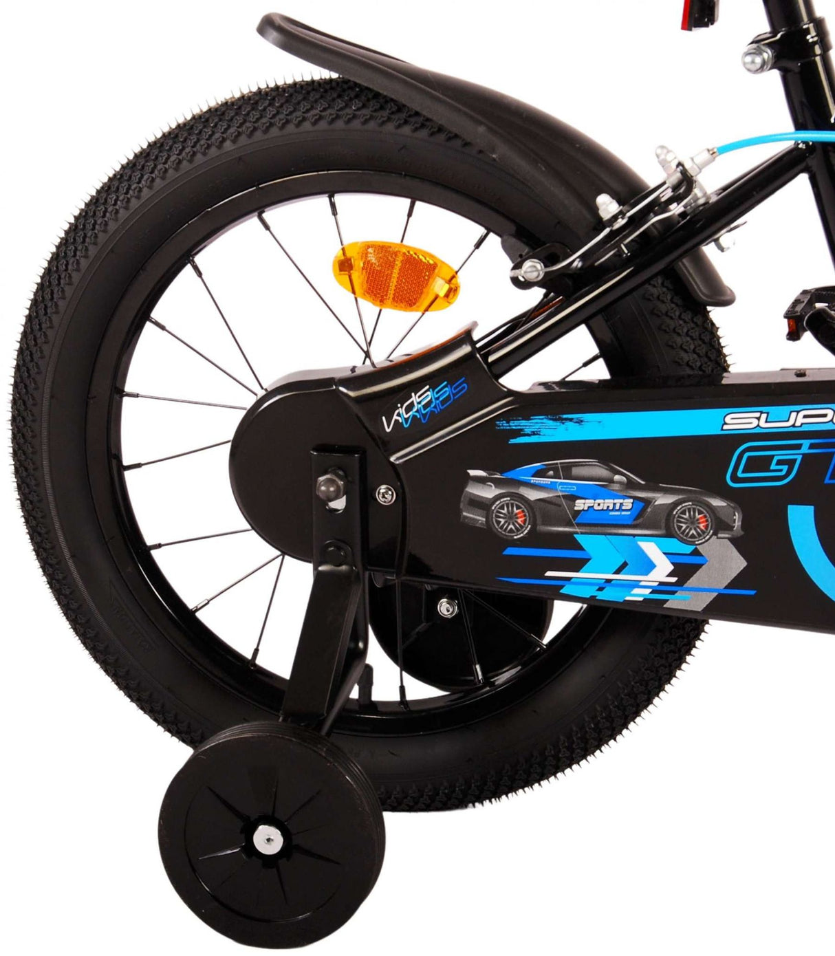 Volare Super GT Kinderfahrrad - Jungen - 16 Zoll - Blau - Zweihandbremsen