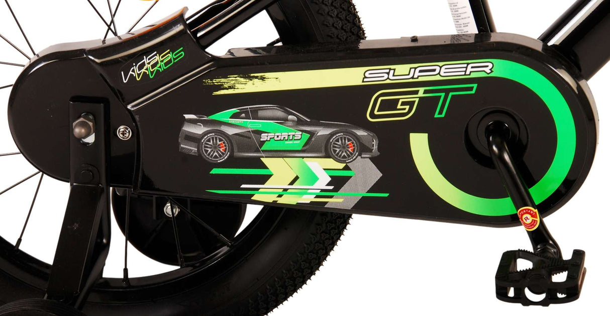 Volare Super GT Kinderfahrrad - Jungen - 16 Zoll - Grün