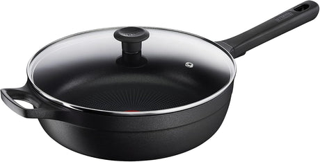 Tefal G61237 Schmorpfanne in der Profilansicht