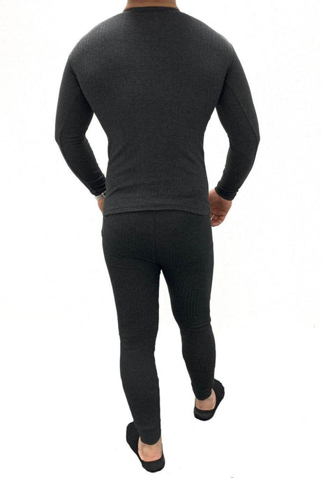 Thermo Unterhemd mit Thermo Unterhose aus Baumwolle